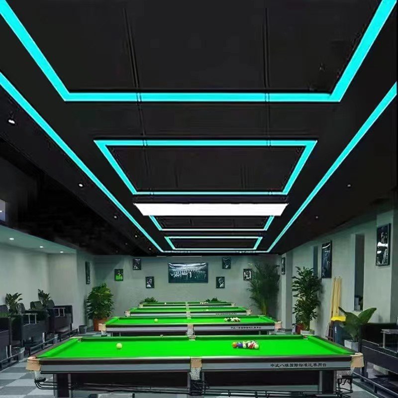 New Product Seamless Splice Linear Light Commercial Lamp Led Strip Light Ceiling Light For Gym Office Shopping Mall