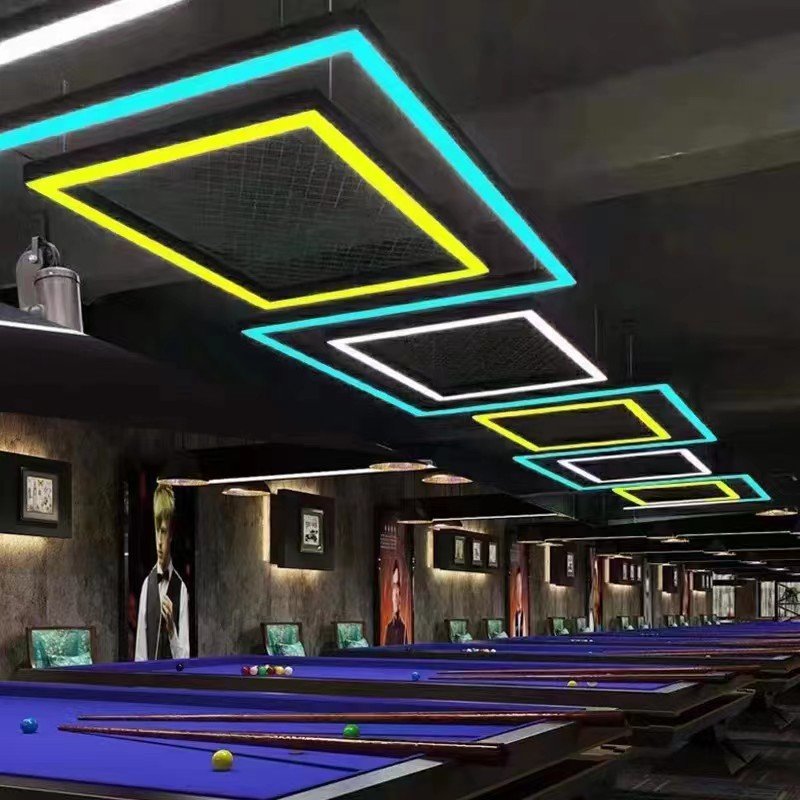 New Product Seamless Splice Linear Light Commercial Lamp Led Strip Light Ceiling Light For Gym Office Shopping Mall