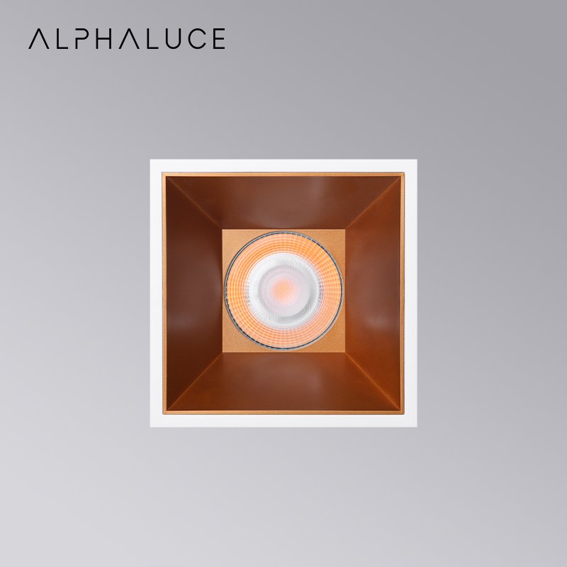 Alphalighting 33W Square Waterproof Downlight Dimmable Ceiling Recessed Light Led Down Light For Project
