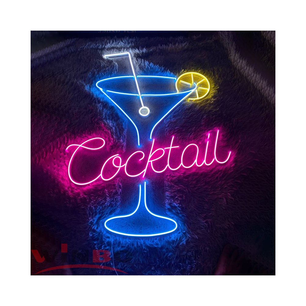 Winbo neon sign led bar party decoration acrylic neon sign board event decor light