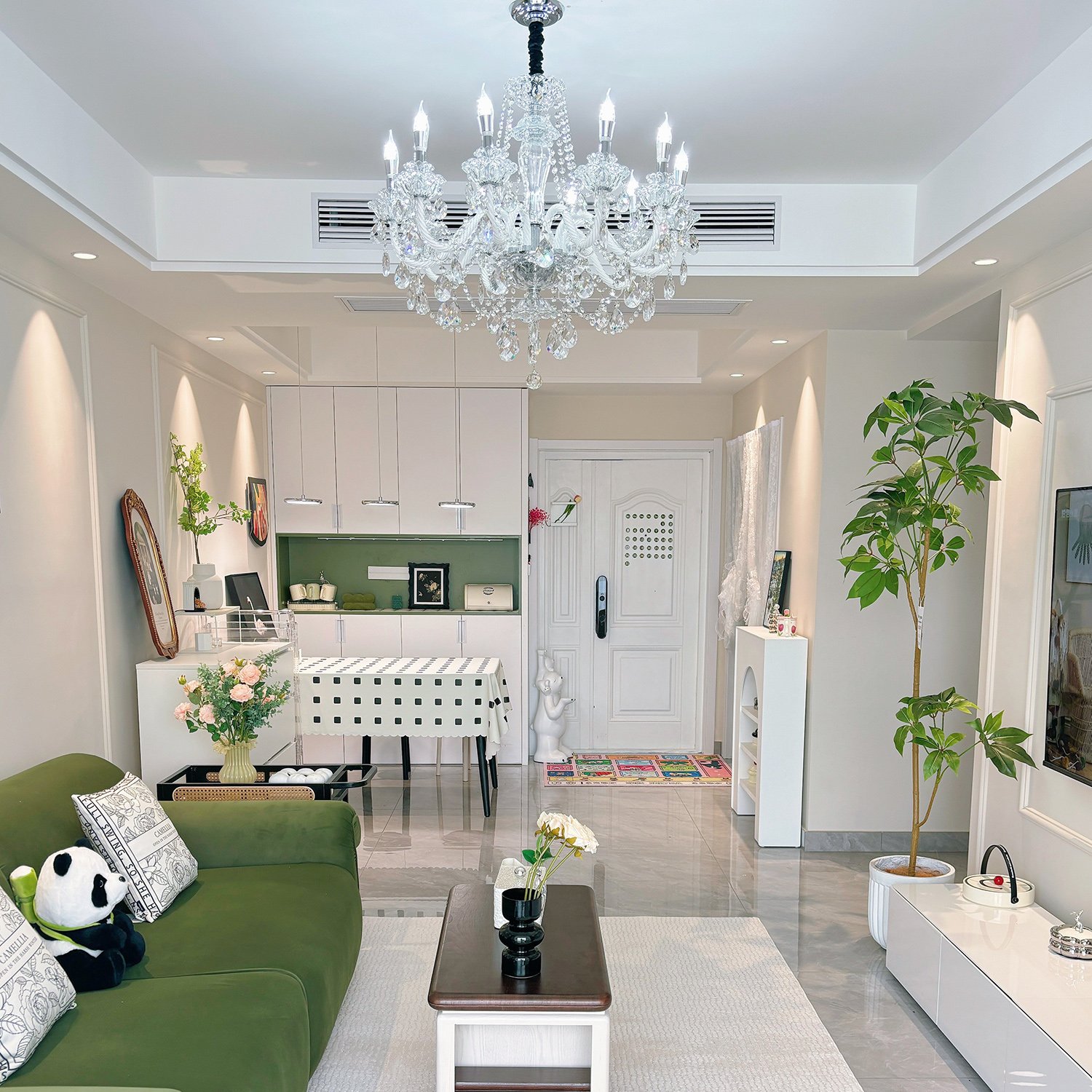 chandelier contemporary classic designer bedroom living room glass outdoor hanging chandelier light luxury modern for home