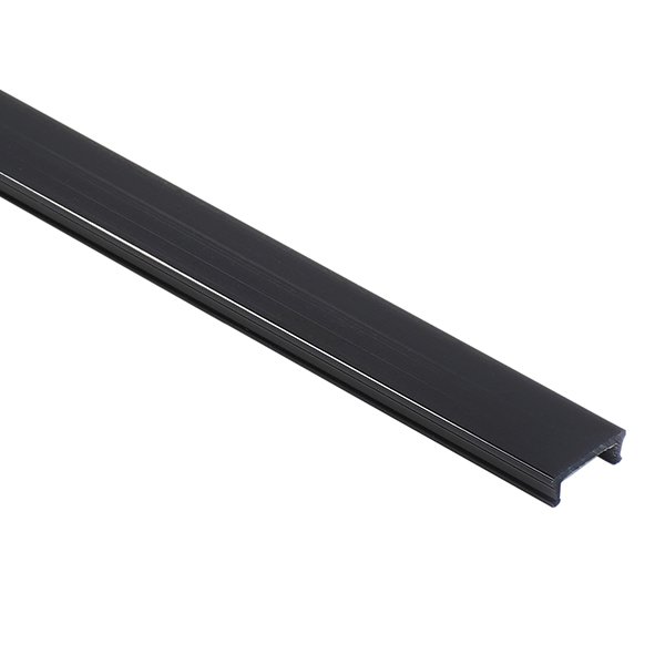 Led linear light aluminium profile pre-built batch grey recessed ceiling lace linear light black with lace on the side