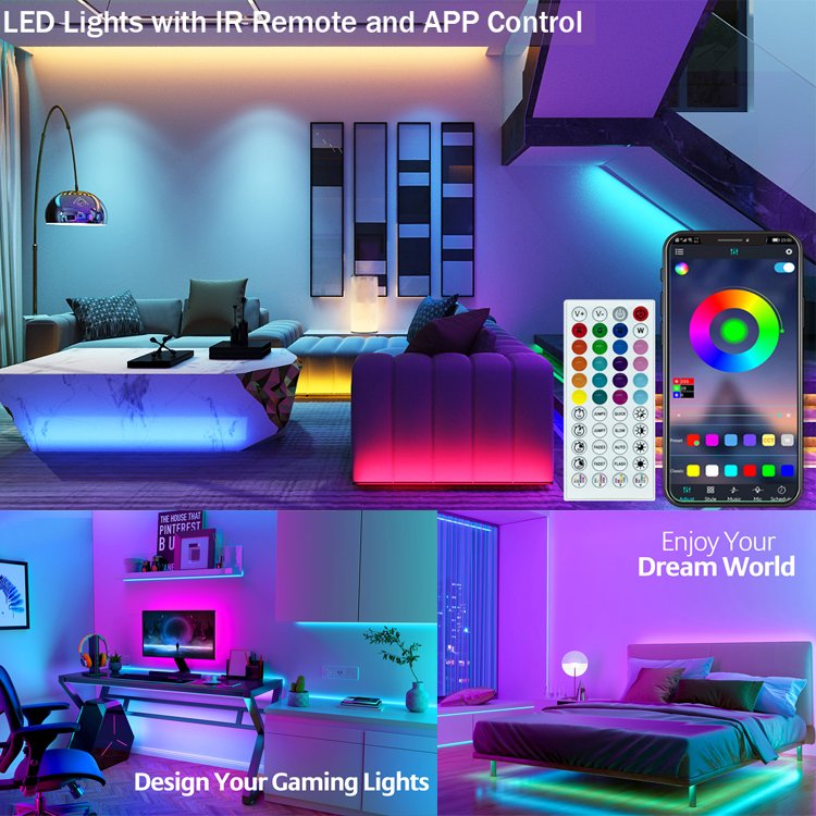 Decorative 2835 5050 Wheel Light Strips RGB 220V 12V Smart RGBW Silicone Led Strip Neon Outdoor Strip Light for Ceiling