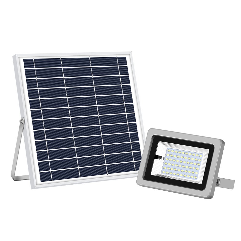 All-in-one Rechargeable Lamp Solar Projector Floodlights LED Solar Cell Light Lifepo4 80 for Outdoor 40W 60W 90W 120W 150W 200W