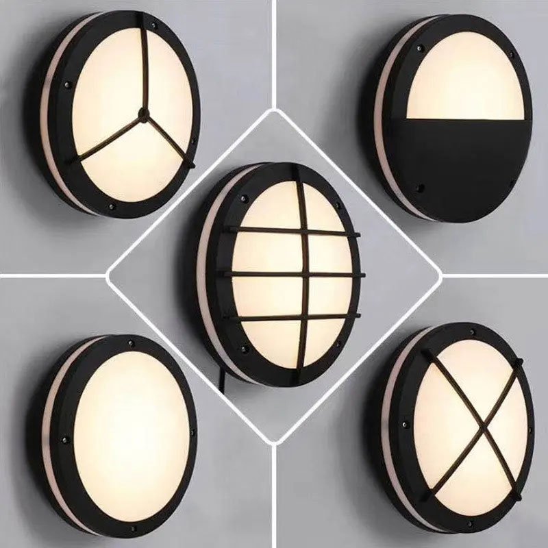Round Led Ceiling Lamp Factory For Balcony Washroom Ip65 Surface Mounted Led Ceiling Light