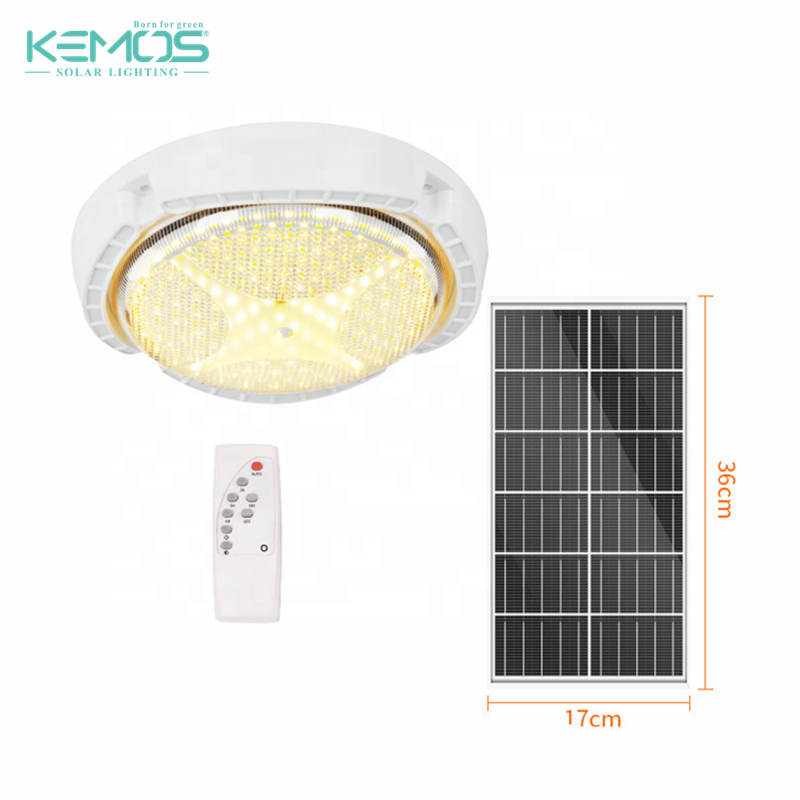 2 Years Warranty Super Bright Wall Mounted Ceiling Mounted 18w 24w 36w Round Solar Ceiling Lamp