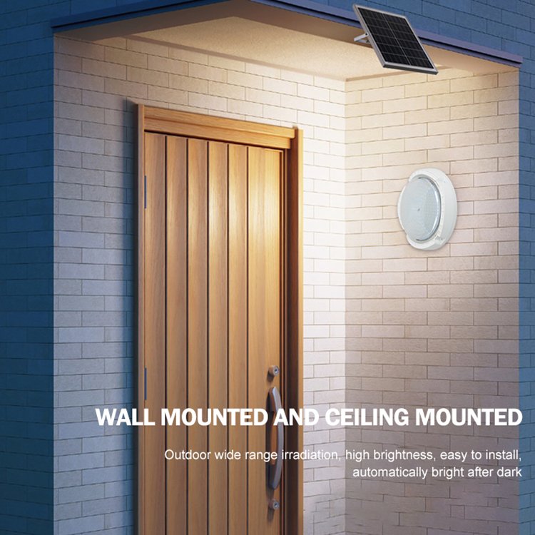 2 Years Warranty Super Bright Wall Mounted Ceiling Mounted 18w 24w 36w Round Solar Ceiling Lamp