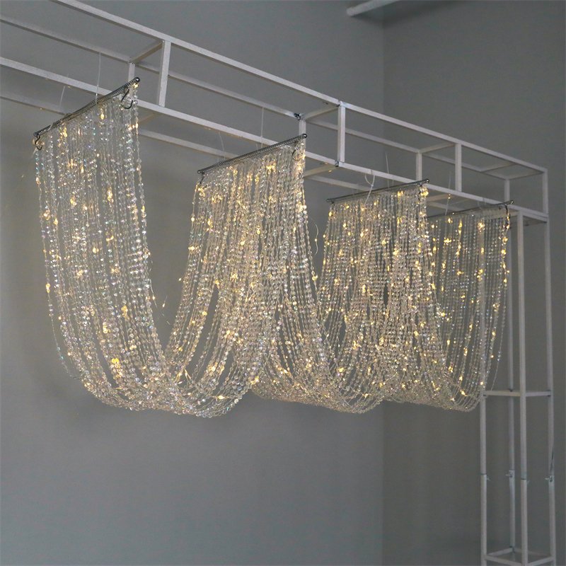 LT230103 wedding christmas decoration Outdoor Christmas LED String Lights 10m Acrylic String Lights with Durable LED Light