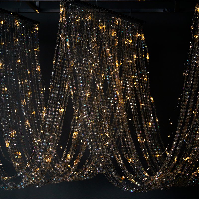 LT230103 wedding christmas decoration Outdoor Christmas LED String Lights 10m Acrylic String Lights with Durable LED Light