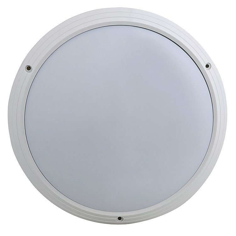IK10 IP65 Ceiling Mount Bulkhead Oval Round Outdoor LED Ceiling Light with sensor with battery emergency