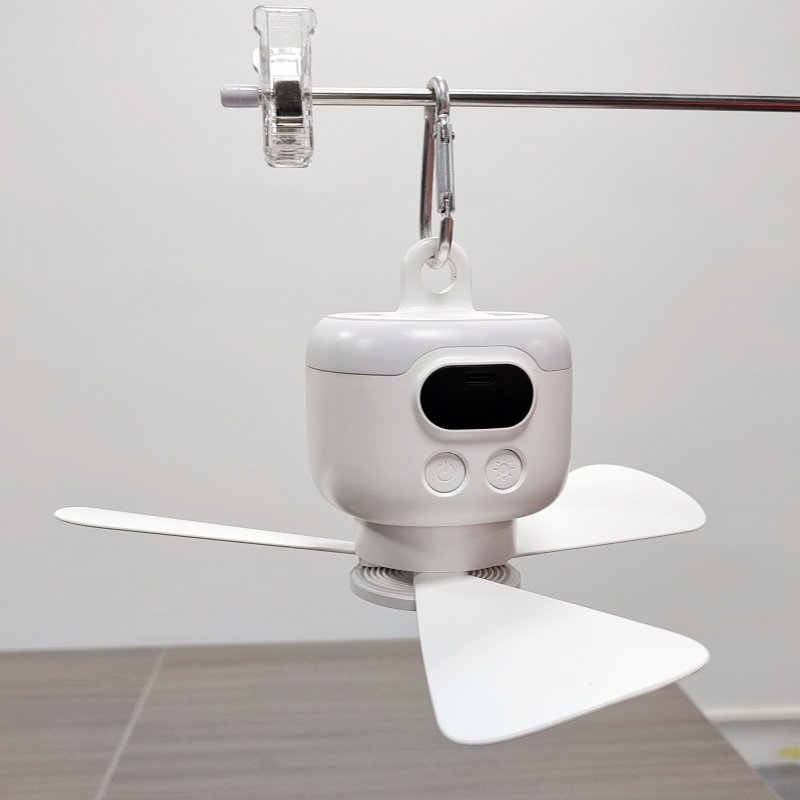 Socket Ceiling Fan With Lights And Remote Control Rechargeable Mini Silent Brushless Motor Ceiling Fan