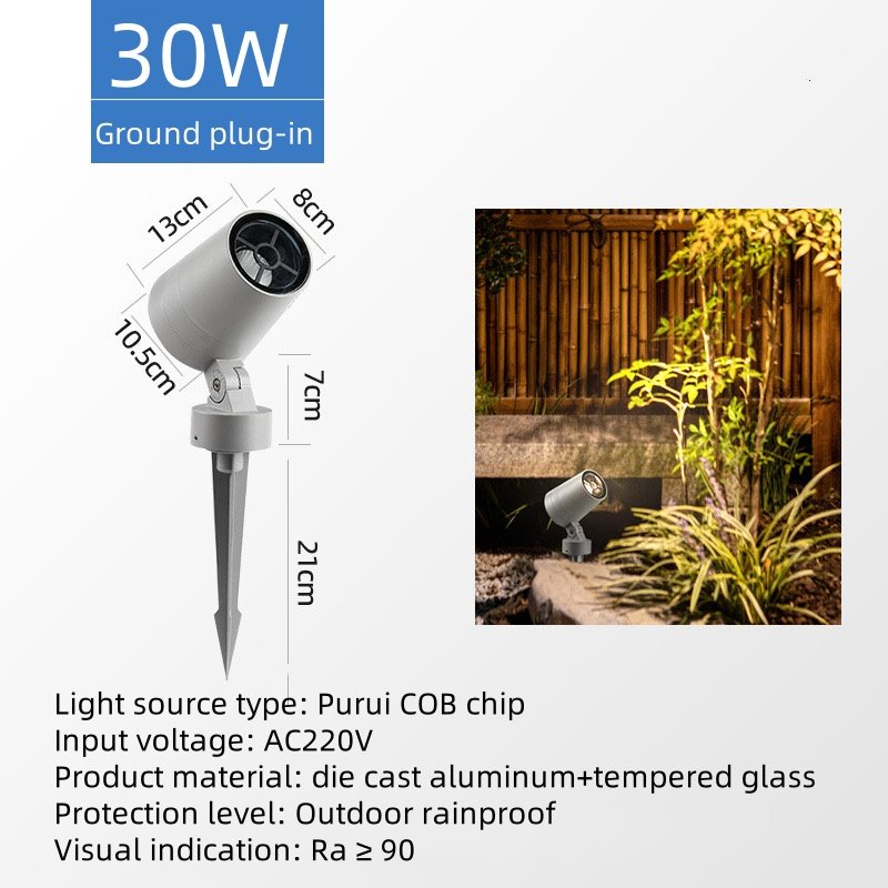 Landscape lights outdoor waterproof lawn lights Rural yard lights Spotlights