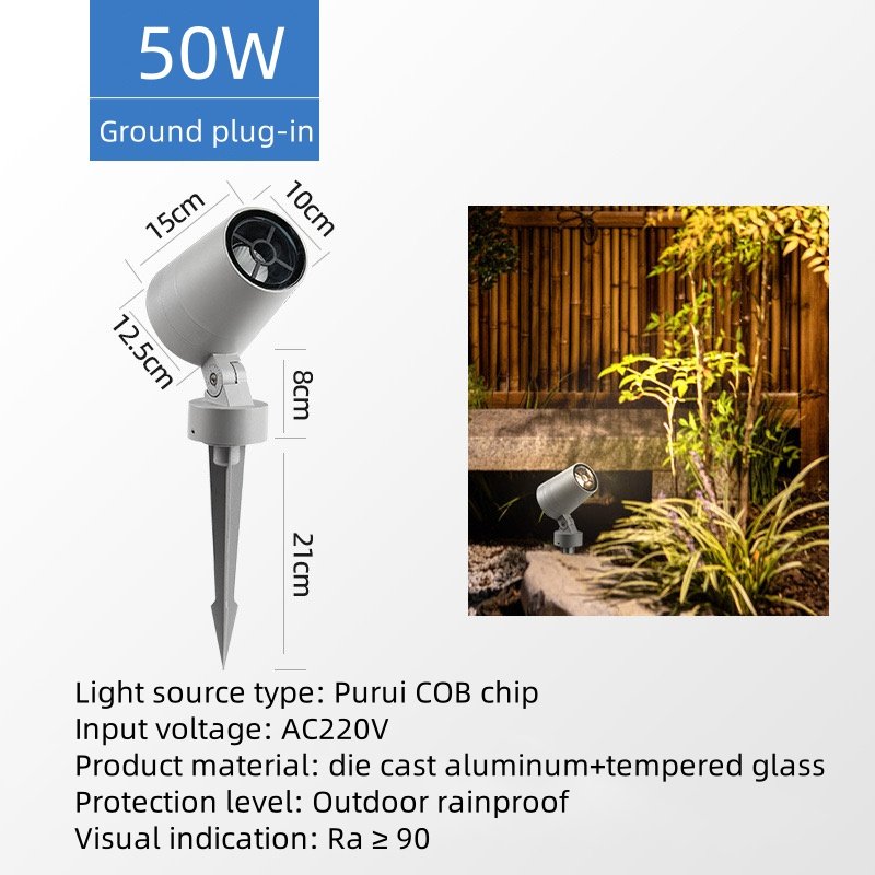 Landscape lights outdoor waterproof lawn lights Rural yard lights Spotlights