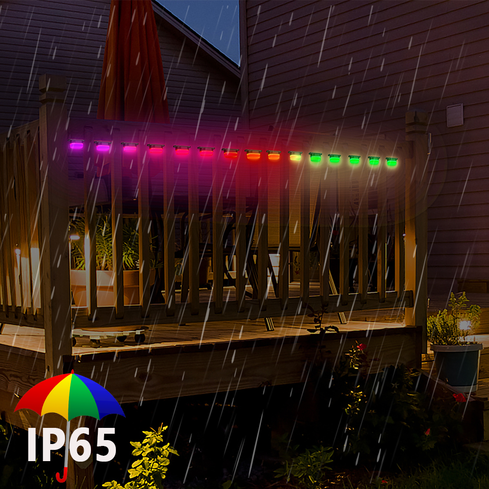 Intelligent Ip65 Waterproof Garden Lawn Insert Lamp String Buried Light Ir Wifi Individual Control Ground Light
