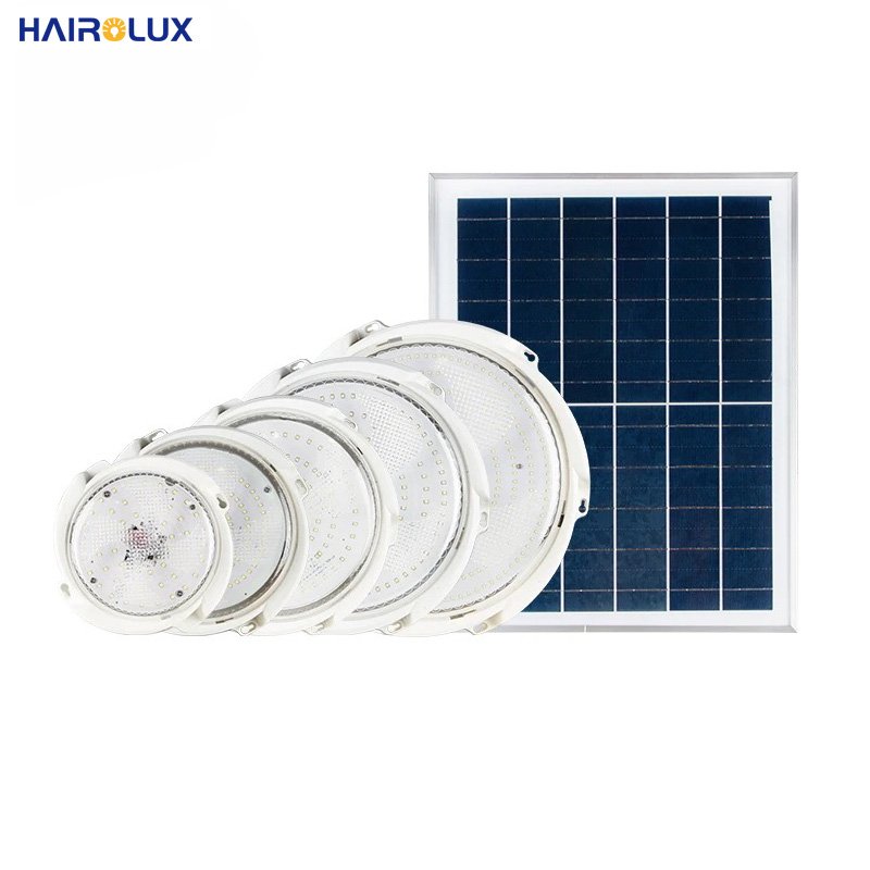Best Selling Ip65 Indoor Outdoor Waterproof Induction Solar Led Ceiling Light For Garden Round Solar Lights