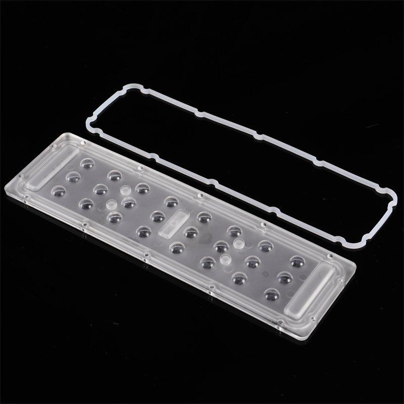 Customized OEM PC 24 IN 1 Light Source 5050 Optical Led Street Light Module Lens Street Light Lens