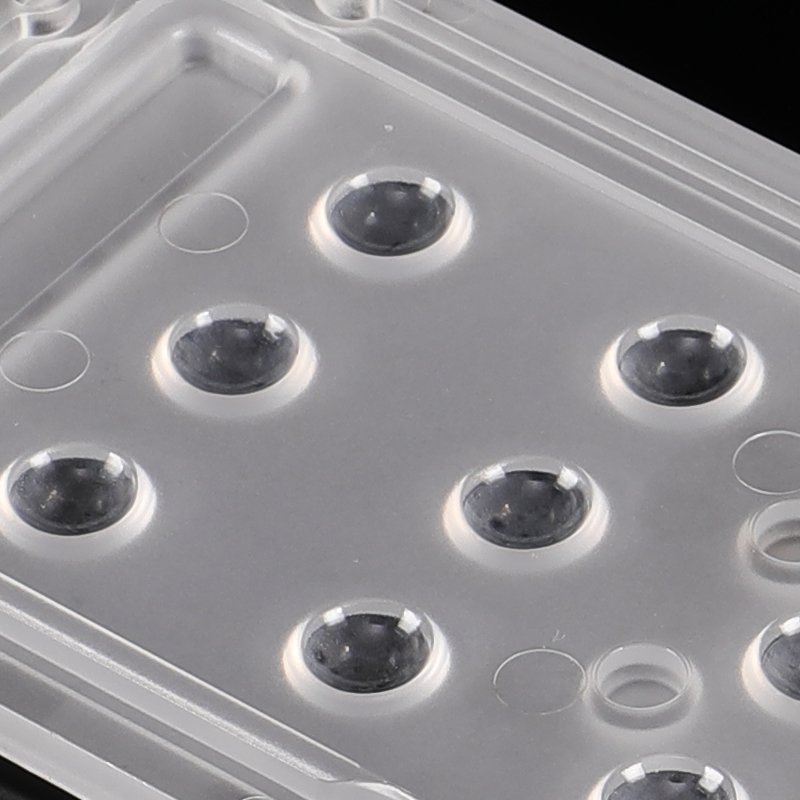 Customized OEM PC 24 IN 1 Light Source 5050 Optical Led Street Light Module Lens Street Light Lens