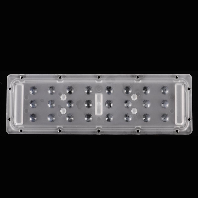 Customized OEM PC 24 IN 1 Light Source 5050 Optical Led Street Light Module Lens Street Light Lens