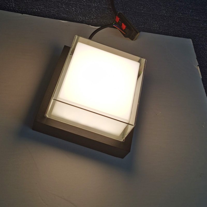 Round Square Outdoor Led Ceiling Light Balcony Courtyard Outdoor Waterproof Hotel Modern Ceiling Lamp Garden Wall Sconce