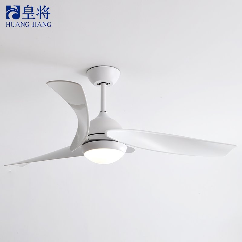 Modern 52" LED Ceiling Fan featuring 3-Blade DC Motor with Seamless Frequency Conversion, Ideal for Contemporary Interiors