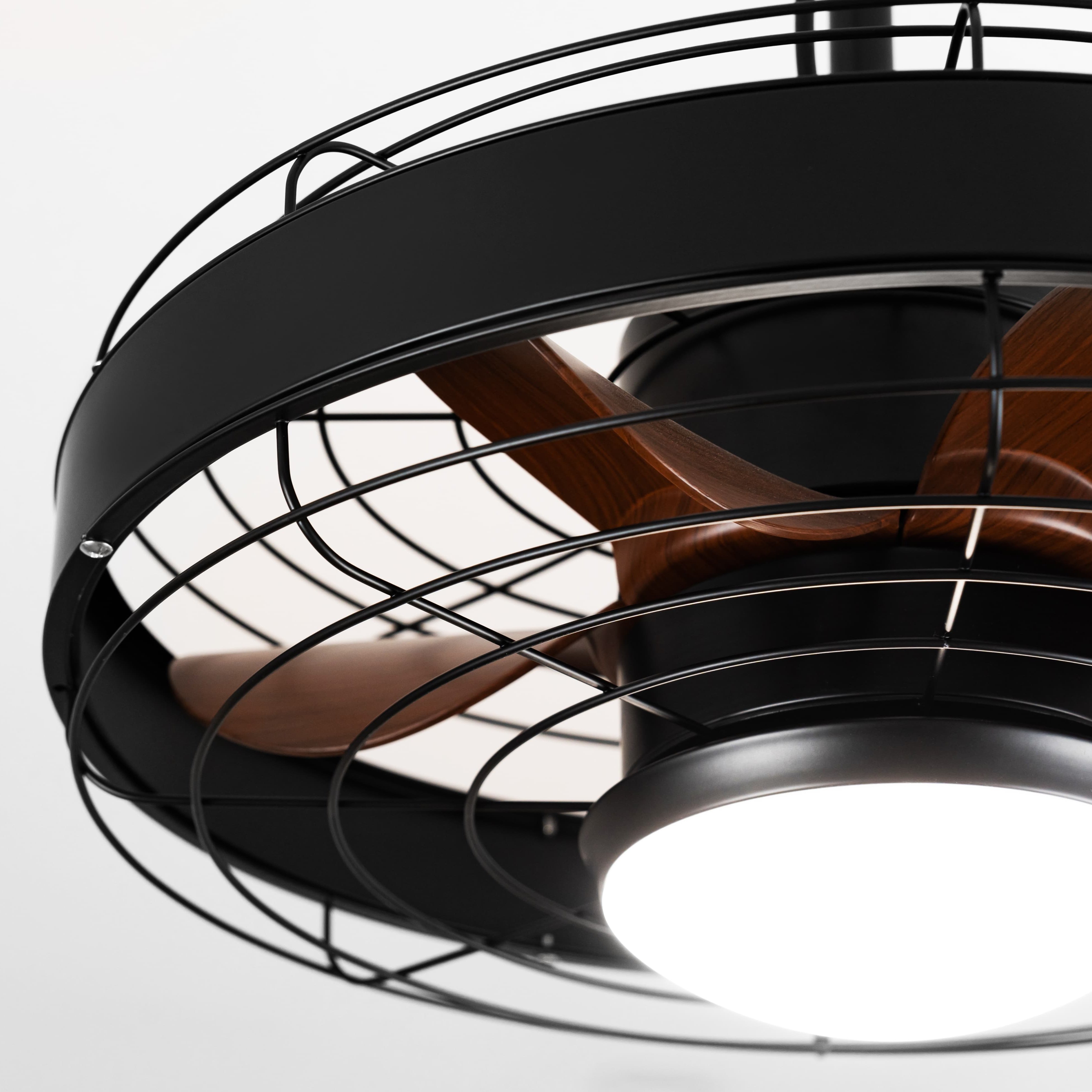 20'' New style waterproof corrosion resistant outdoor commercial ceiling fan with light and remote control muti-scenario
