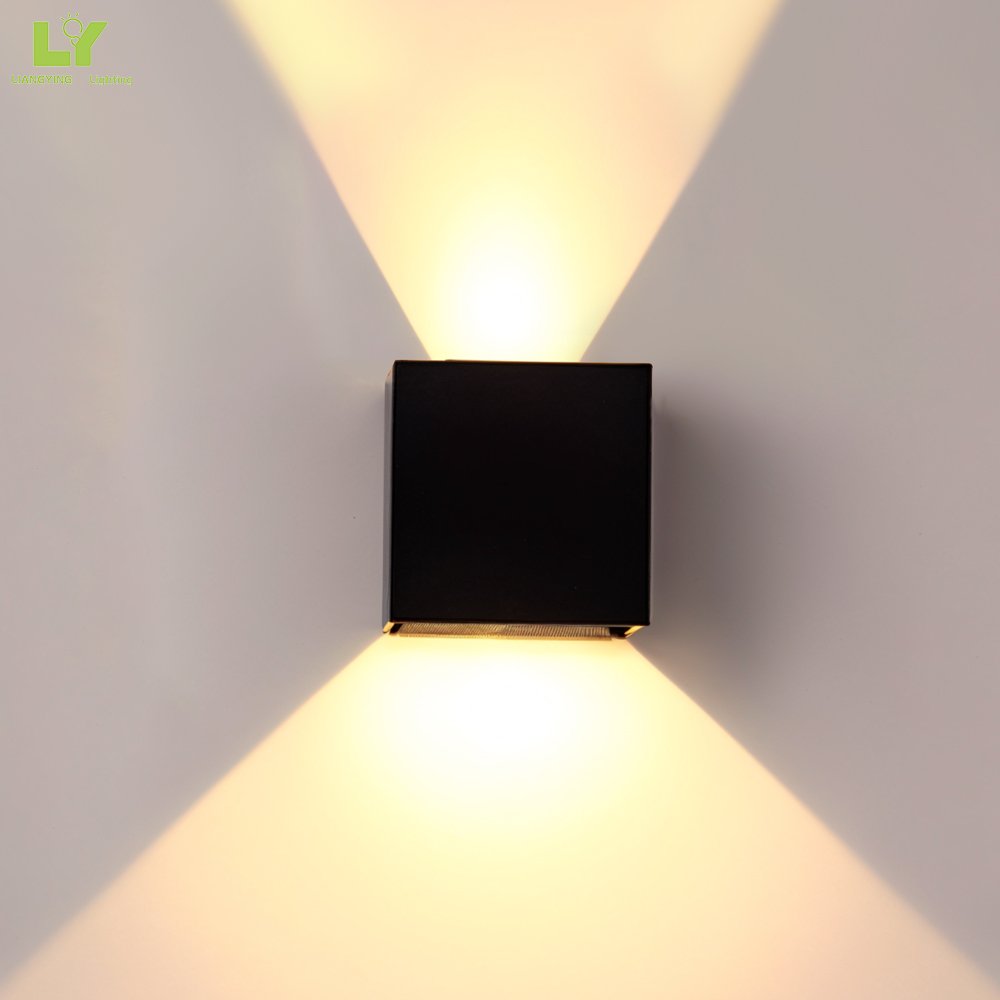 Scandinavian Goldan Outdoor White Emergency Led Wall Washer Light And Ceiling Set