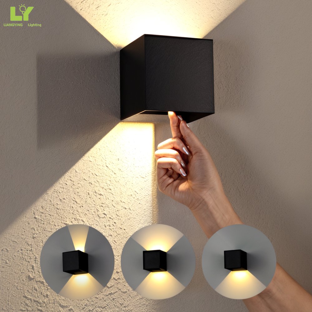 Scandinavian Goldan Outdoor White Emergency Led Wall Washer Light And Ceiling Set