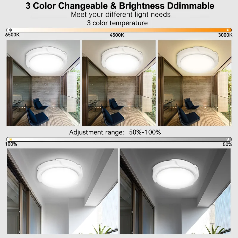 Factory Wholesale High Quality Waterproof Ip65 Outdoor garden light 300w Led Solar Ceiling Lamp