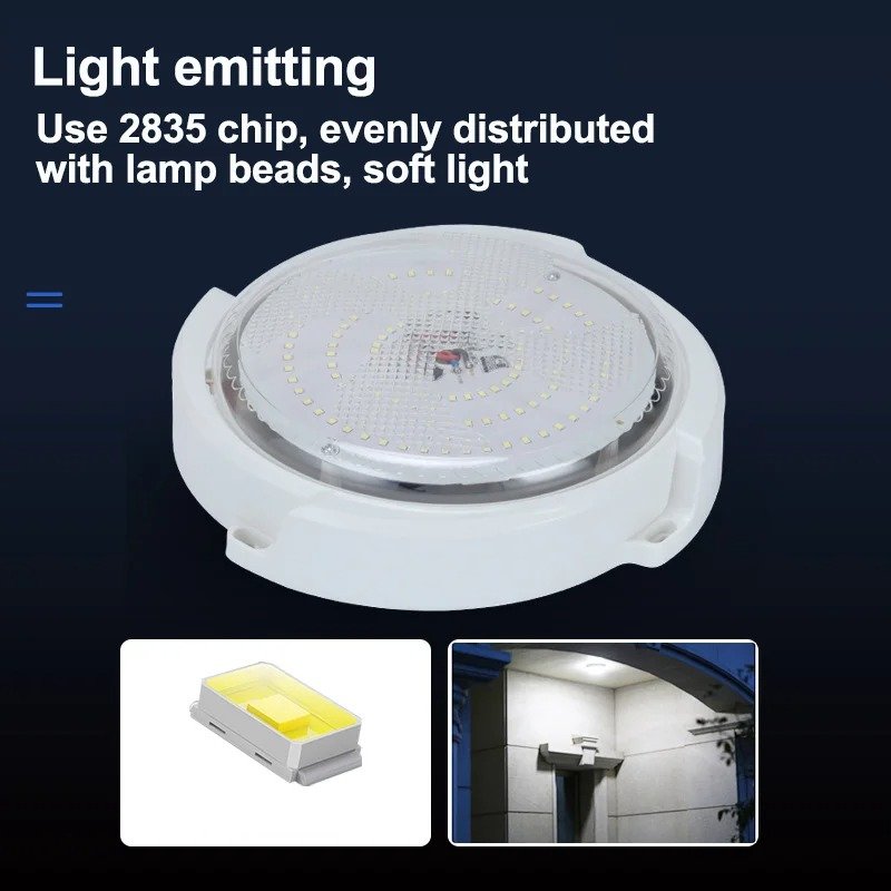 Factory Wholesale High Quality Waterproof Ip65 Outdoor garden light 300w Led Solar Ceiling Lamp