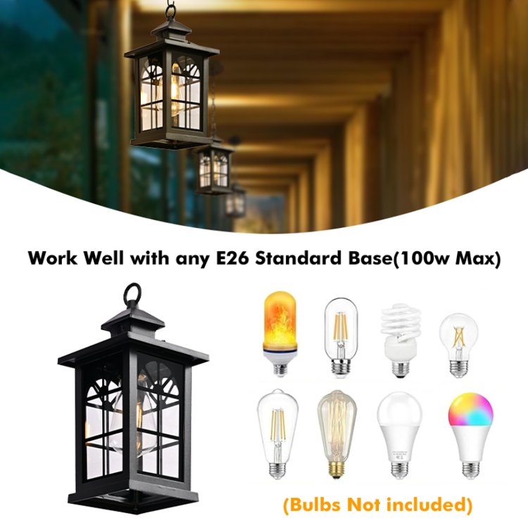 Indoor Outdoor Antique Industrial Style Chandelier High Quality Balcony Living Room Waterproof Luxury Pendant Lights