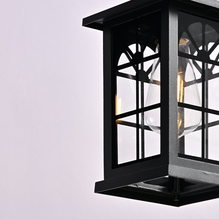 Indoor Outdoor Antique Industrial Style Chandelier High Quality Balcony Living Room Waterproof Luxury Pendant Lights