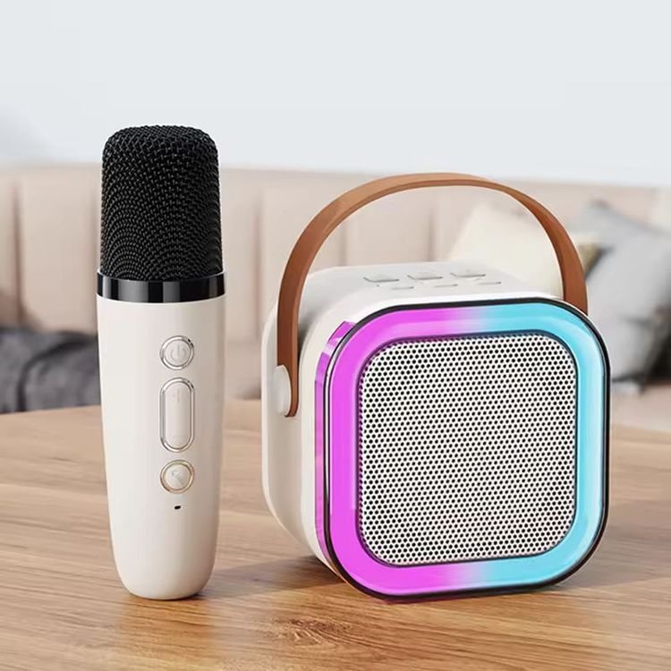 Online Shopping Promotional Mini Wireless Speaker Rechargeable Speaker With Wireless Microphone