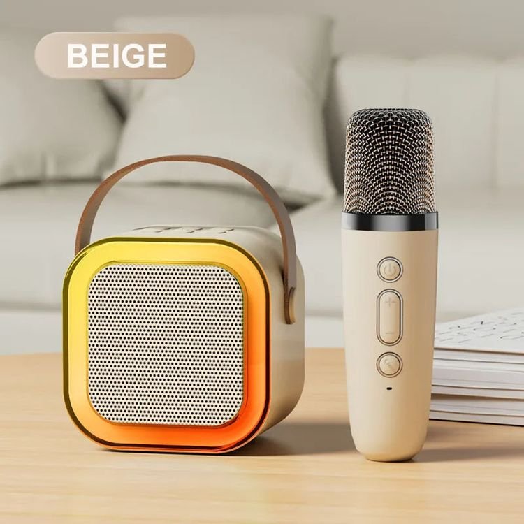 Online Shopping Promotional Mini Wireless Speaker Rechargeable Speaker With Wireless Microphone
