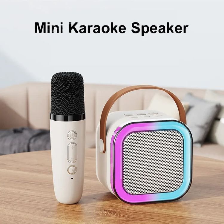 Online Shopping Promotional Mini Wireless Speaker Rechargeable Speaker With Wireless Microphone