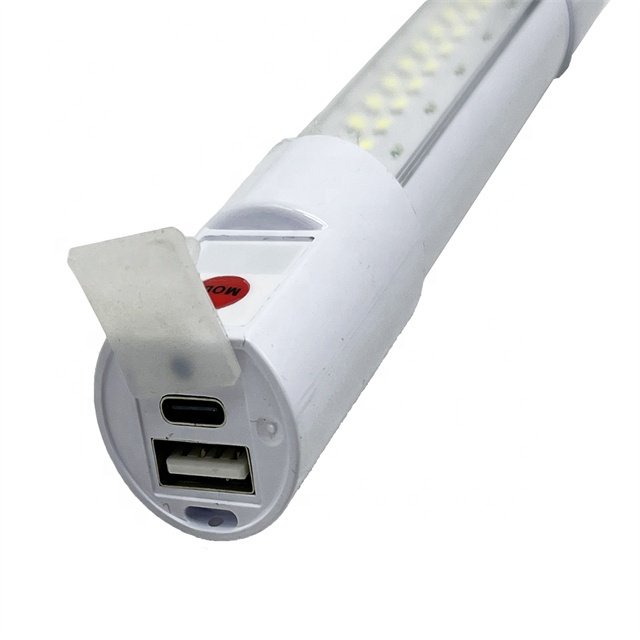 USB charge solar lamp human sensor solar led light IP65 waterproof solar tube light emergency portable led 50W 100W 200W