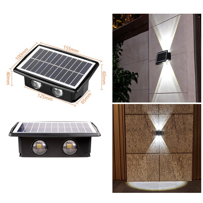 Most Selling Products Solar Garden Patio Decorative Lighting Garden Villa Outdoor Solar Wall Light