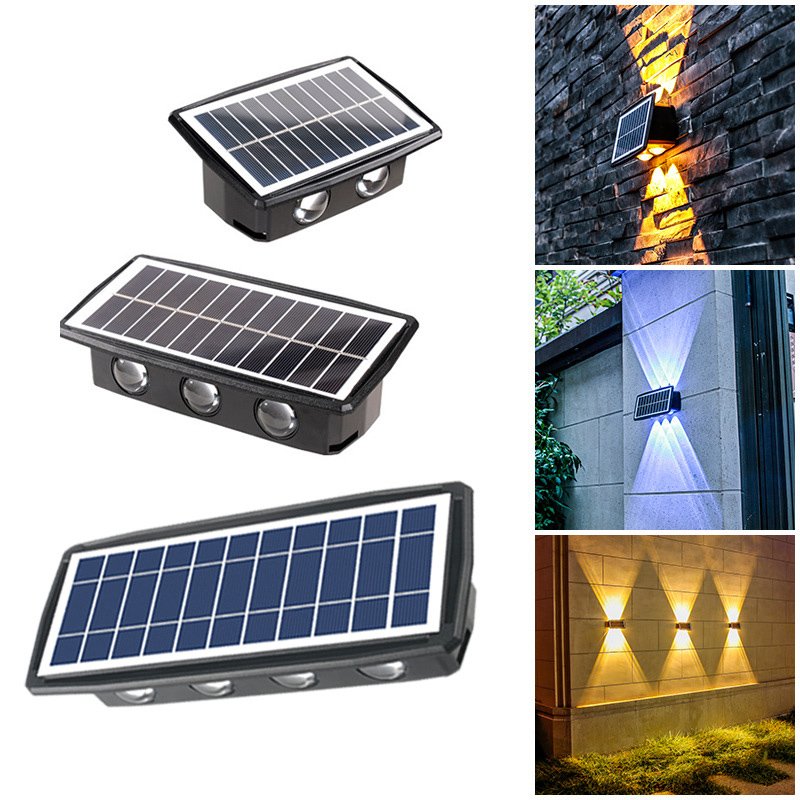 Most Selling Products Solar Garden Patio Decorative Lighting Garden Villa Outdoor Solar Wall Light