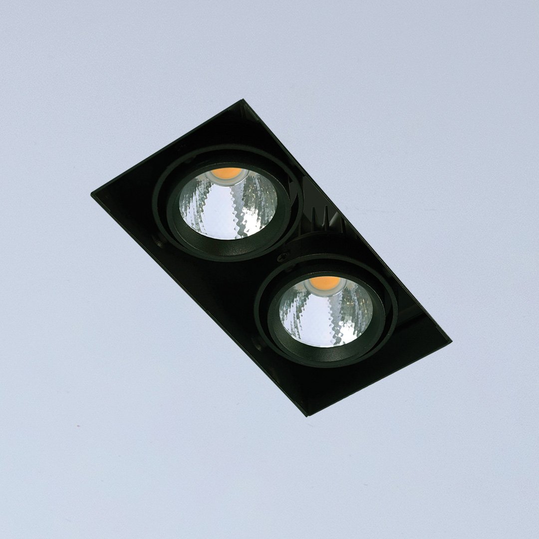 Luxis Trimless Double for Home, Office, Garage, Warehouse, Bench, Shelf, Workshop, Store Ceiling Lighting