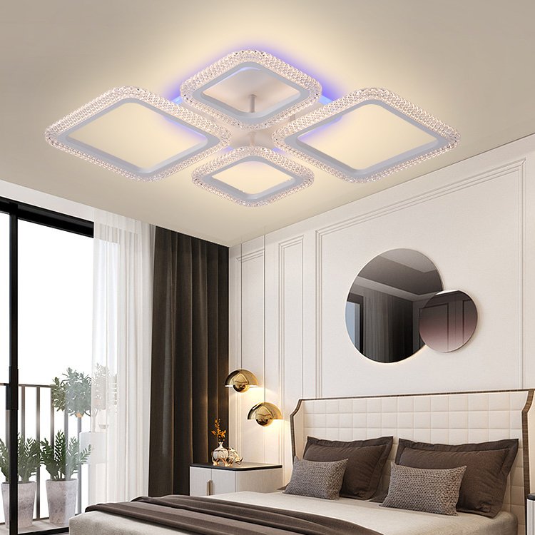 Modern Fashion Decoration Light Smart Luxury Home Dining Room Museums LED Iron Ceiling Lamp