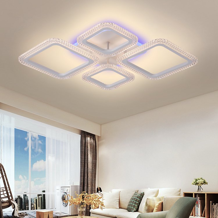 Modern Fashion Decoration Light Smart Luxury Home Dining Room Museums LED Iron Ceiling Lamp