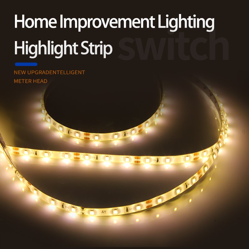 Drip glue light with LED tri color color household line light, ceiling, neutral light strip, super bright, outdoor waterproof