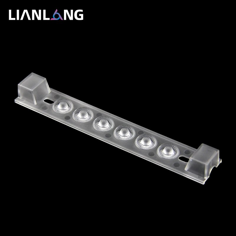 Factory OEM Indoor Fixtures LED Lights Lenses 6 Beads Group Lens PC Material Ceiling Lamp Lens