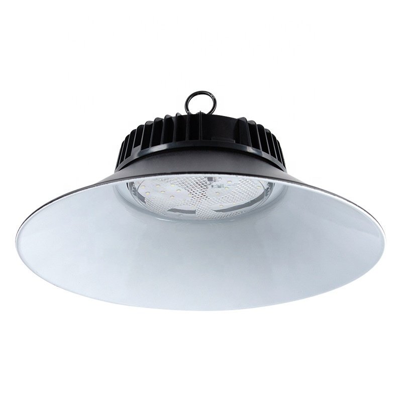 solar ceiling light with solar panel 150w 100w warehouse lighting led indoor ufo led solar powered high bay lights