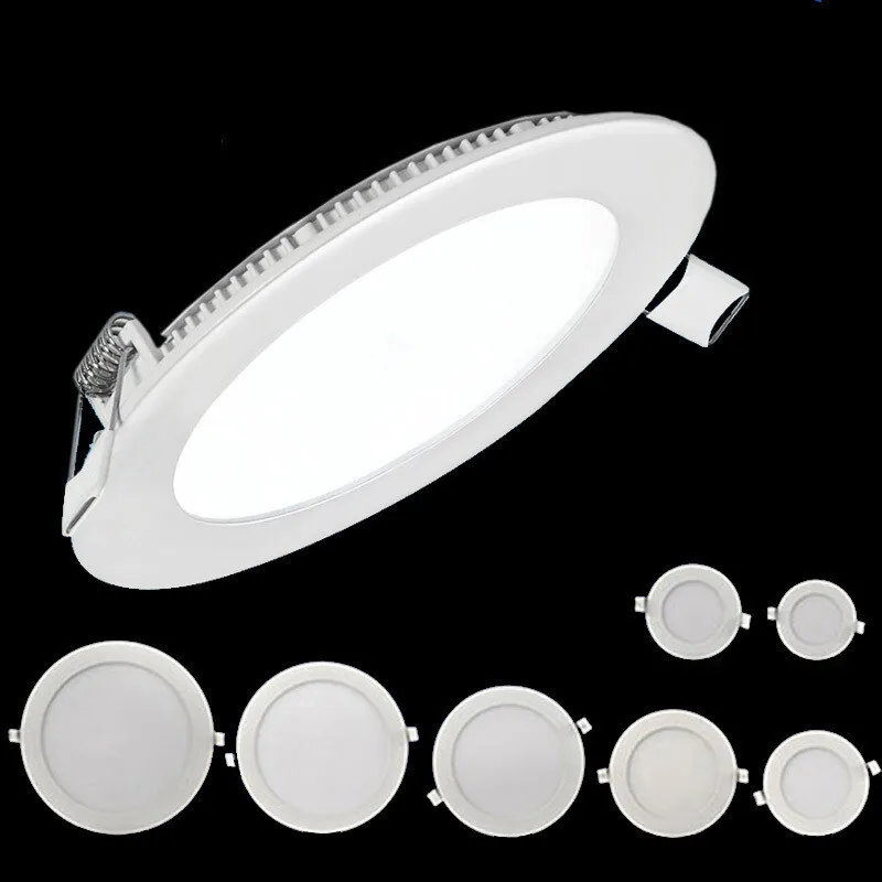 New Panel Downlight Recessed Ceiling Light Dimmable Led Light Downlight In living Rooms, Rooms, Mall