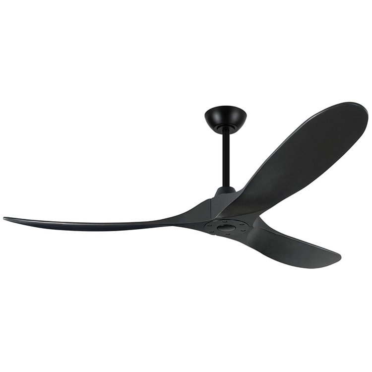60 inches Luxury Wooden Outdoor Patios Ceiling Fan - Modern Design, Energy-Efficient, Ultra-Quiet, No Light, USA 