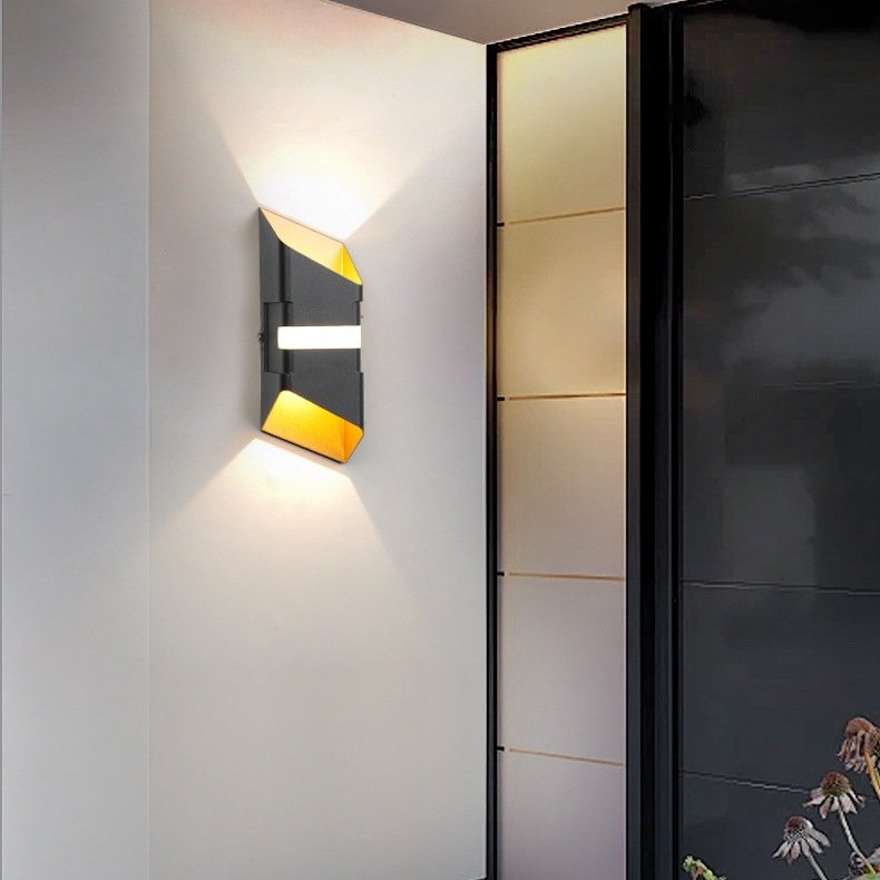 2024 IP65 Waterproof Wall Lamp Modern Style Electric Power Source Indoor/Outdoor Bedroom Living Room LED Wall Lights