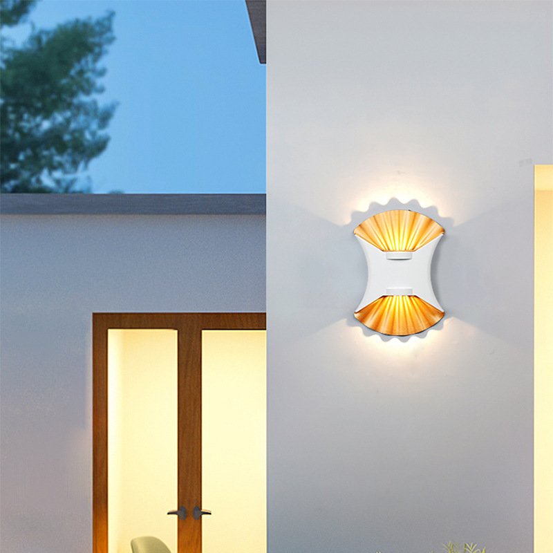 2024 IP65 Waterproof Wall Lamp Modern Style Electric Power Source Indoor/Outdoor Bedroom Living Room LED Wall Lights