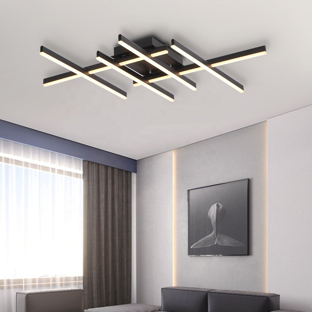 Sunsir SKD led ceiling lightings aluminum led pendant lamps led strip ceiling lamps