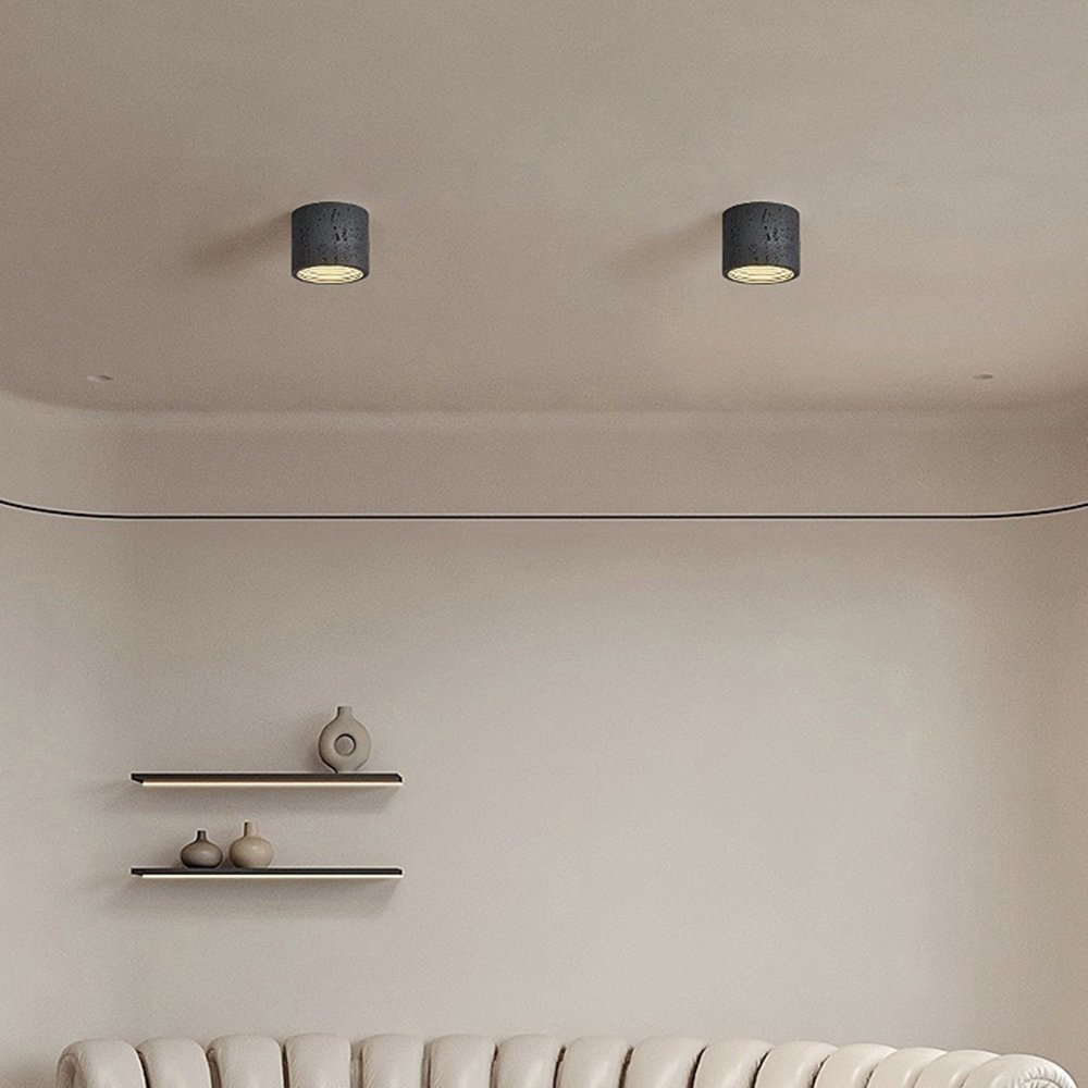Decorative Minimalist Wabi sabi Resin LED Ceiling Lamp Ceiling Light Downlight for Living Room Corridor Home Living Room Kitchen