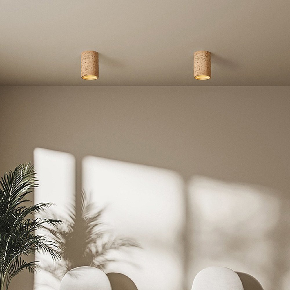 Decorative Minimalist Wabi sabi Resin LED Ceiling Lamp Ceiling Light Downlight for Living Room Corridor Home Living Room Kitchen